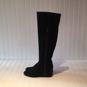 Worn Once, Stuart Weitzman ‘Elf’ Black Boots sz 37